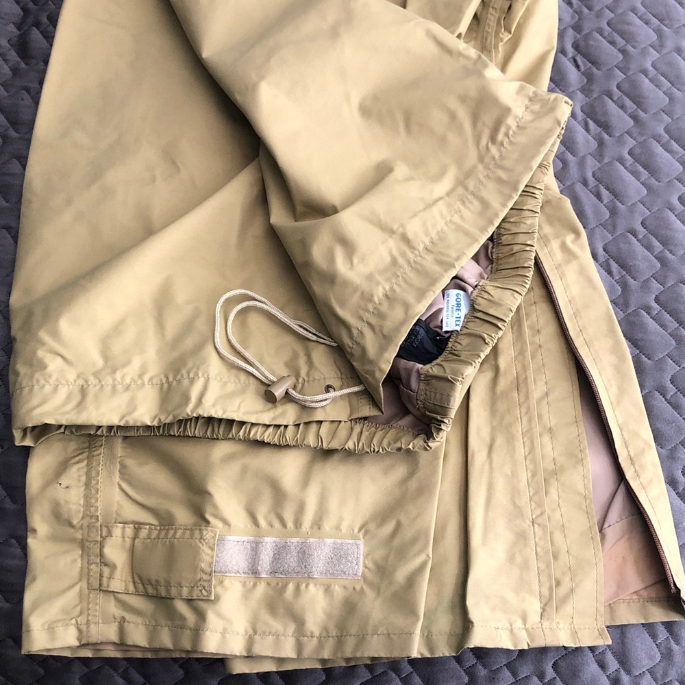 GORE-TEX 10X Tan Men's Rain Pants